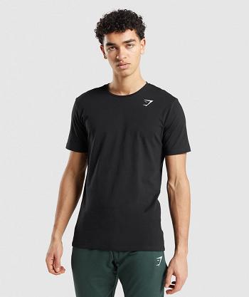 Gymshark Essential Muške T Shirts Crne | HR 2521FDN